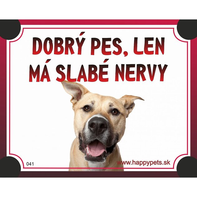 TAB 040 DOBRÝ pes len ma slabe nervy-